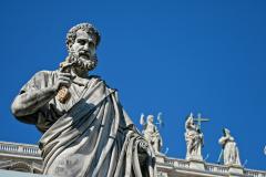 Statue of St. Peter at the Vatican